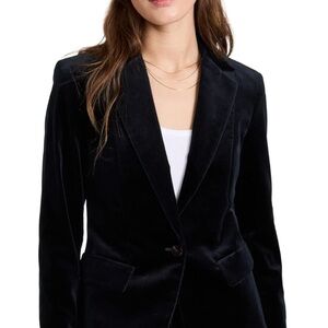 Theory Baltic women’s size 8 NWT Blazer velvet riding jacket